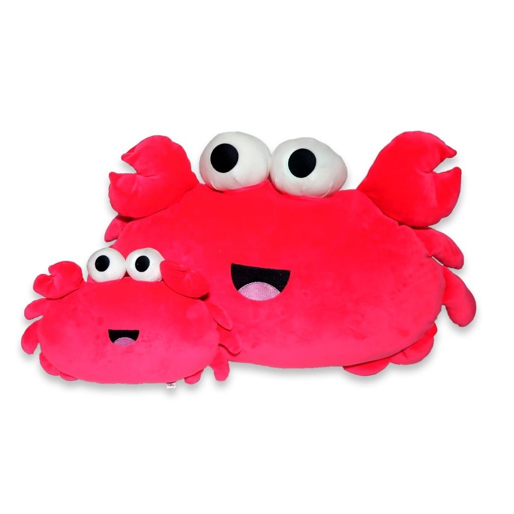 Bantal Boneka Kepiting CRAB JUMBO Istana Boneka pillow premium SNI kado pacar istimewa