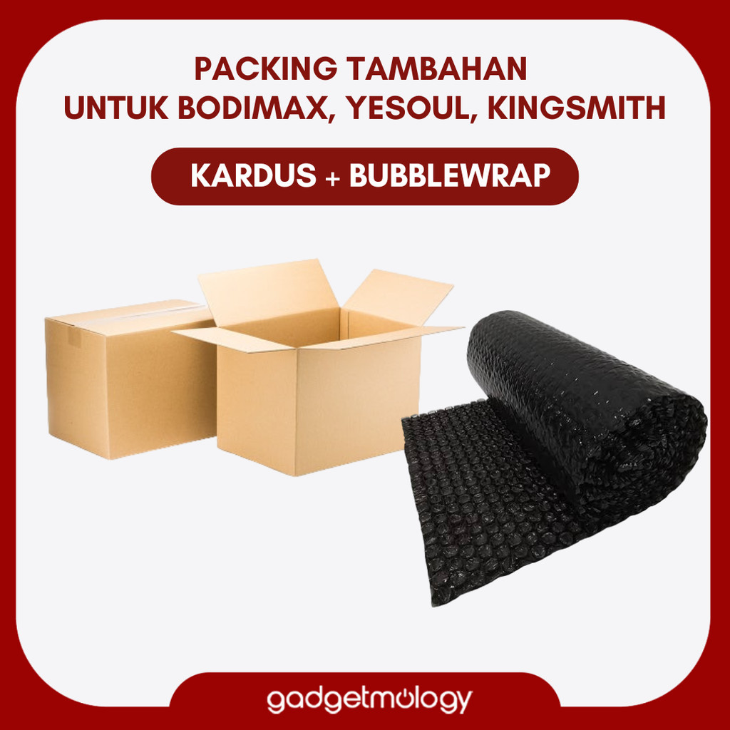 

Kardus + Bubblewrap Tambahan Packing Bodimax Yesoul Kingsmith Gadgetmology