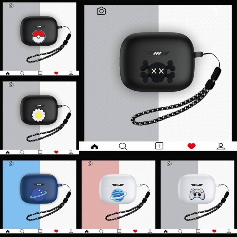 JW12 JBL Wave 200TWS CASE TWS Silicone Case Cover  series Dust-proof Protective Case for Wave 200TWS