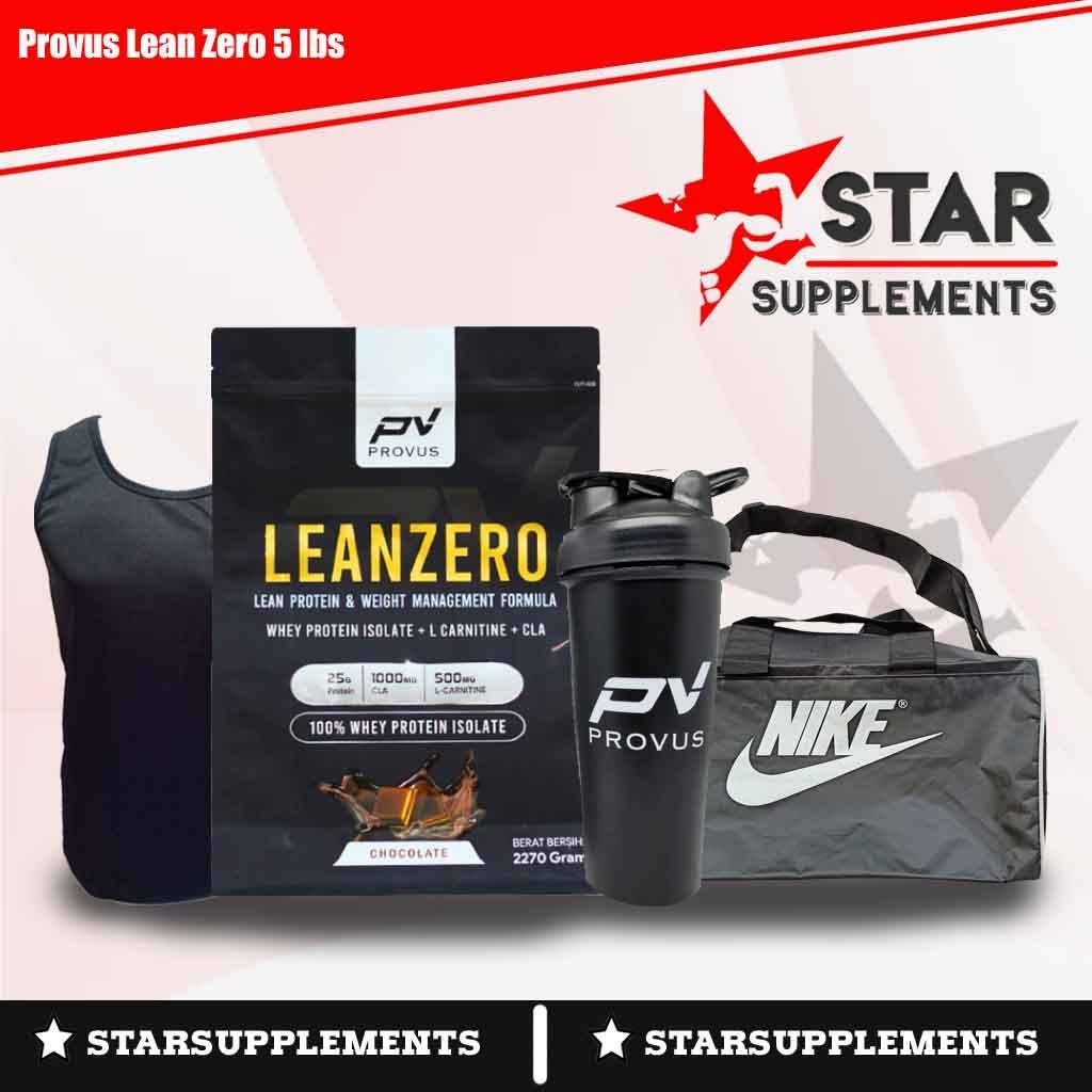 Provus LEAN ZERO 5 Lbs  / PV LeanZero 5 lb Whey Protein Isolate BPOM