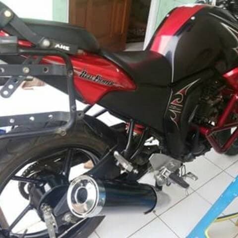 Knalpot racing tipe ori ninja karbu byson vixion verza all new 150cc - SILINCER ONLY