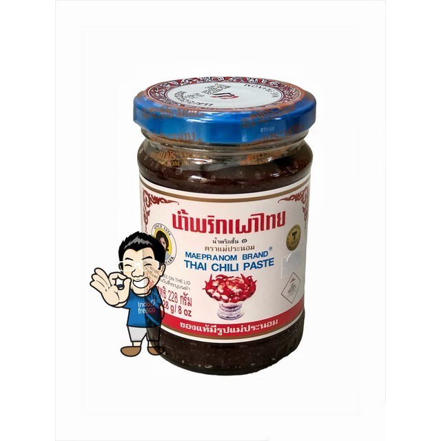 

Terbaru- Maepranom Thai Chili Paste- Sambal Cabe Pasta 228g