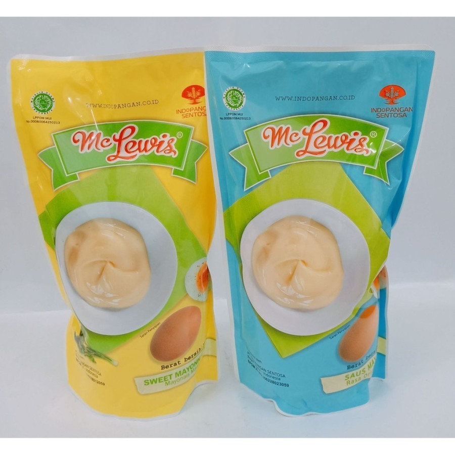 

Mclewis mayonaise original & sweet mayo manis 1kg saos mayo mayonnaise MC Lewis Mayonais - babympasi