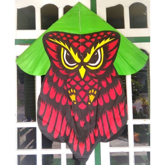 LAYANGAN KAIN Burung Hantu Celepuk Baru Ukuran Besar / Layang layang Grosir