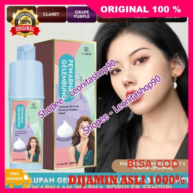 Shampo Pewarna Rambut Shampo Pewarna Rambut BerUban Instan Korea ORI