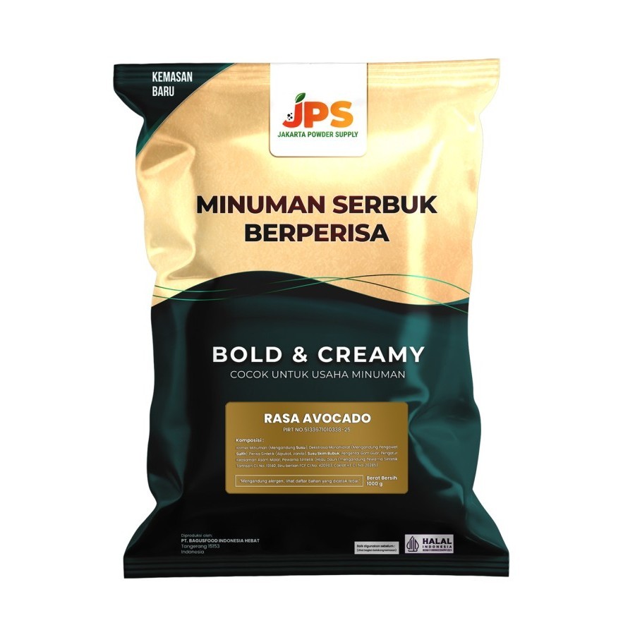 

[NEW]Aneka Rasa Bubuk Minuman Avocado Plain Powder JPS Tanpa Gula