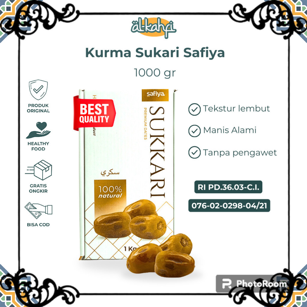 

Kurma Sukari 1 Kg Kurma Raja Premium Original