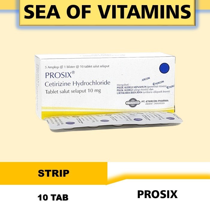 PROSIX STRIP - MEREDAKAN RHINITIS DAN ALERGI