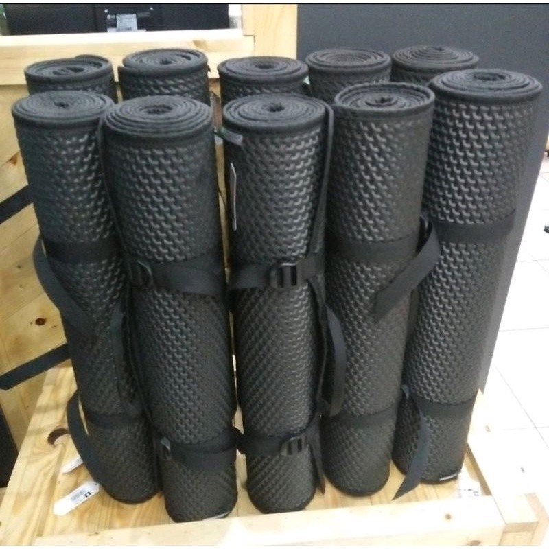 (COD) Matras TNI AD |Matras Camping |Rolling bed TNI AD hitam