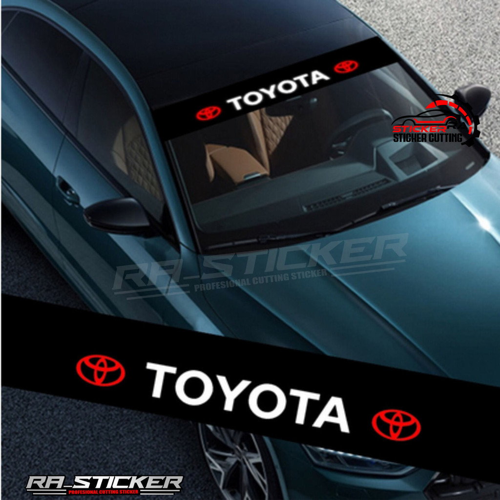 Stiker Mobil Kaca Depan Belakang Mobil Anti Air Untuk Toyota Wish Vios Yaris Avanza Corolla Cross Ch