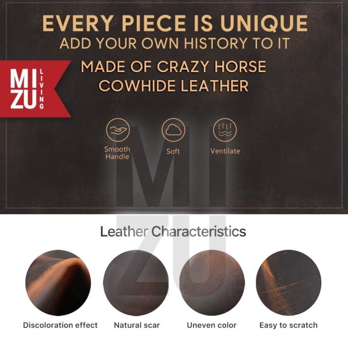 

✨LARIS✨ -MIZU KORYU Leather Fountain Pen Case 3/5 Slots Inspired Galen Leather - COFFEE 3 SLOTS