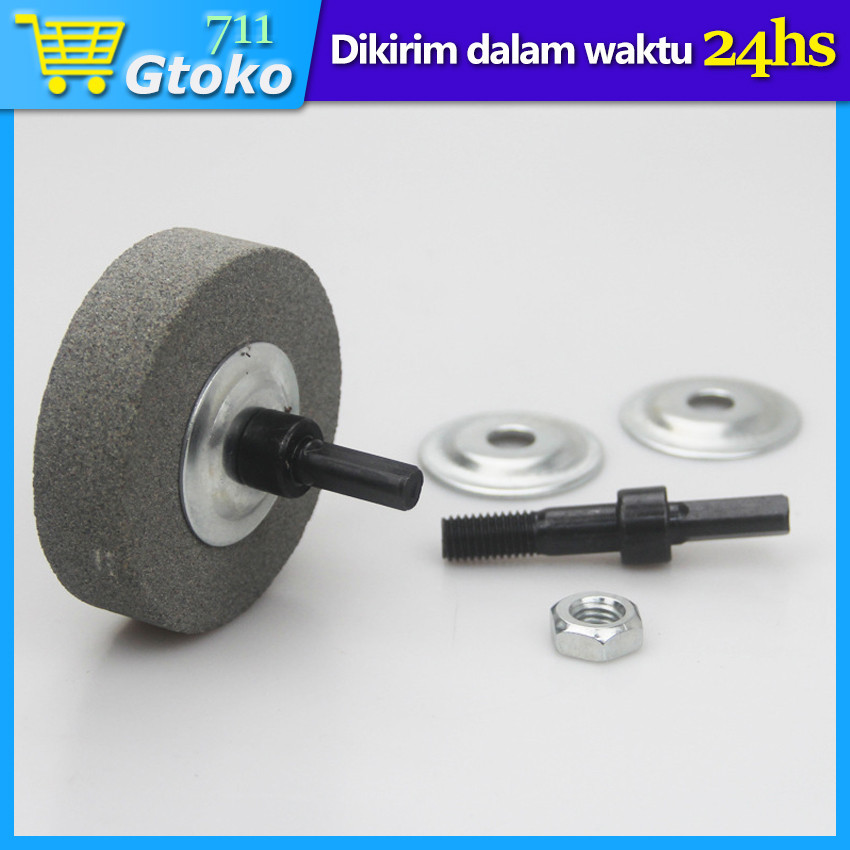 4Pcs/Set Adaptor Bor Ke Gerinda Spindle Konektor Adapter Grinding Polishing Shaft Adaptor Mesin Bor 