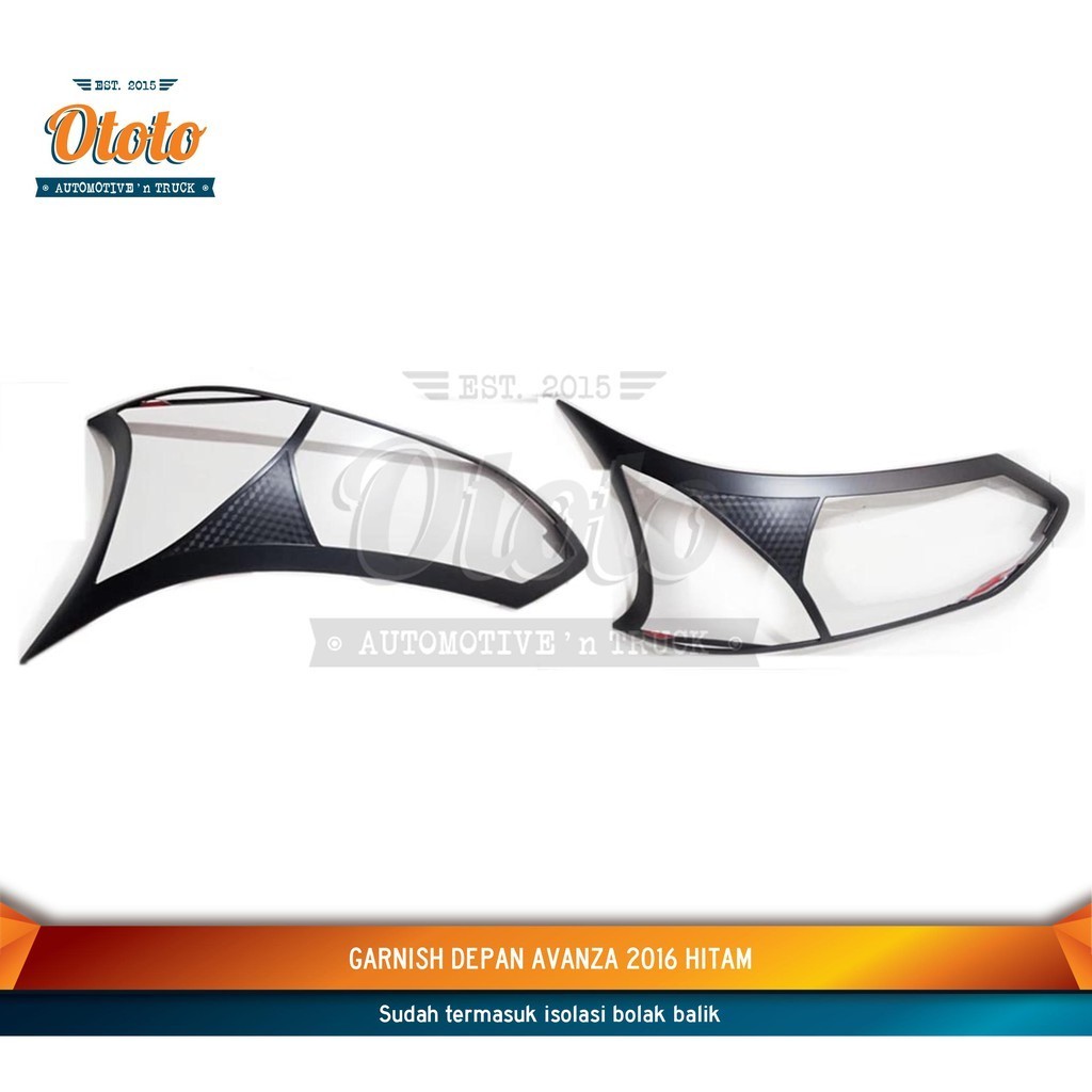 Garnish depan avanza 2016 Hitam