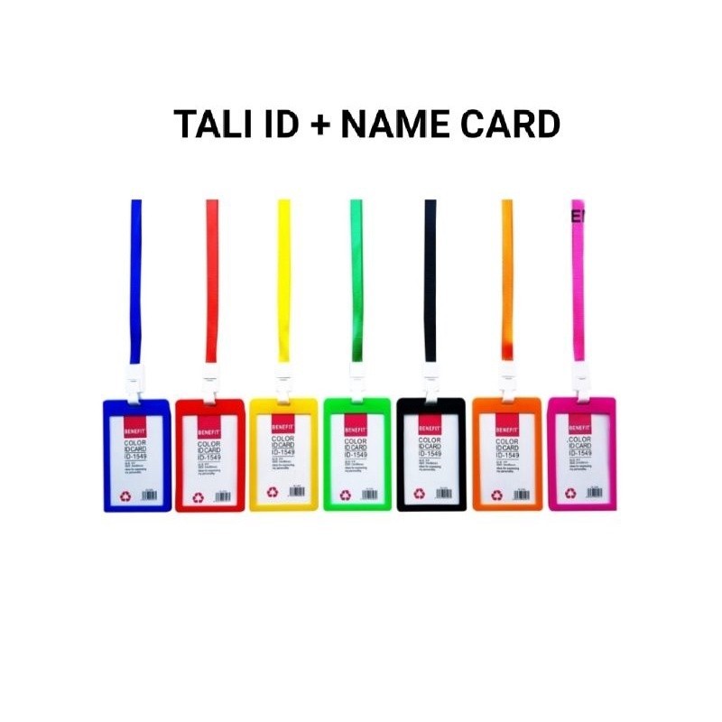 1 Set Tali ID card dan tempat Name Tag