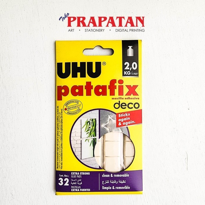 

DS99 Uhu Patafix Deco Glue Tack | Lem Serbagun