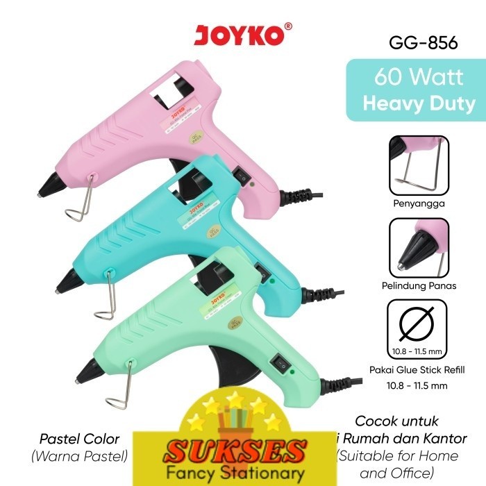 

Glue Gun Lem Tembak Joyko GG-856 Pastel Color