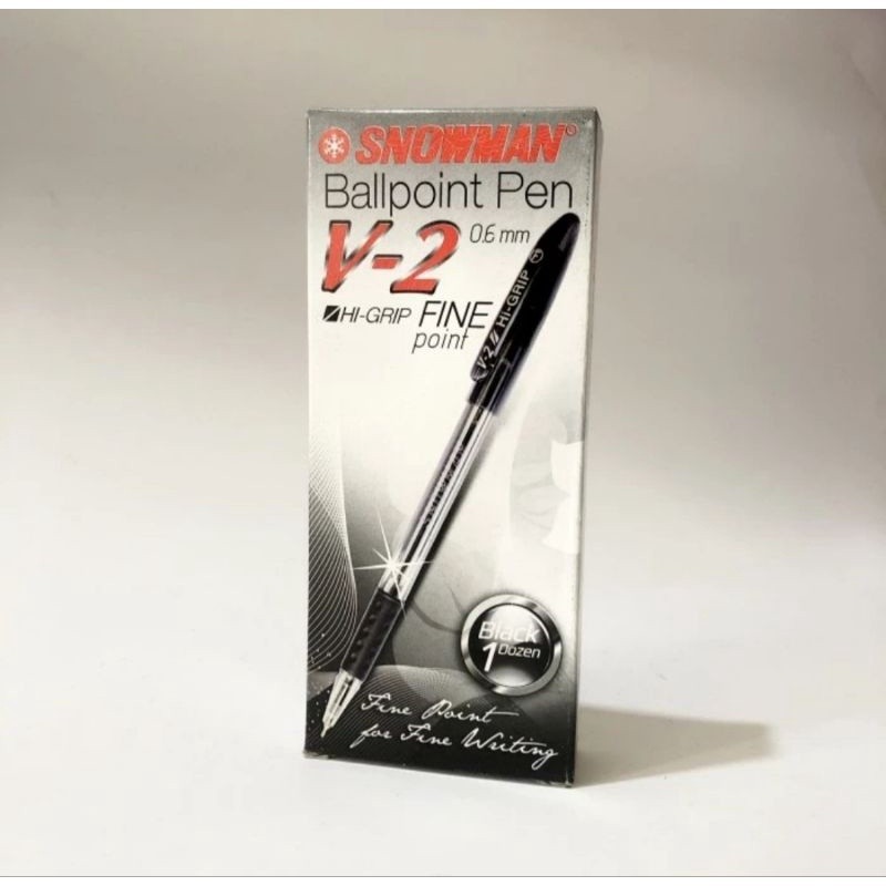 

[12PCS] Bolpen/ pulpen Snowman V2 - ABO