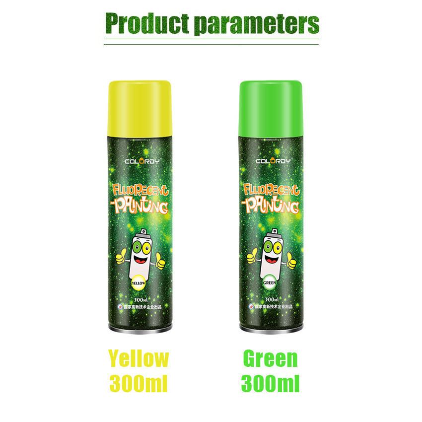 Cat Semprot pilox KINTA GLOW IN THE DARK pilok fosfor paint aerosol Premium Terbaik Berkualitas