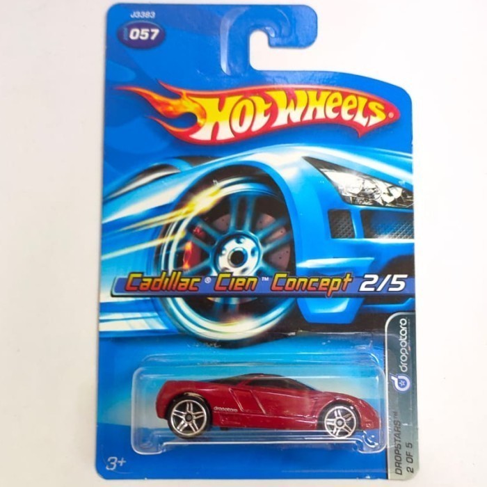 Hotwheels Cadillac Cien Concept merah hati 2006