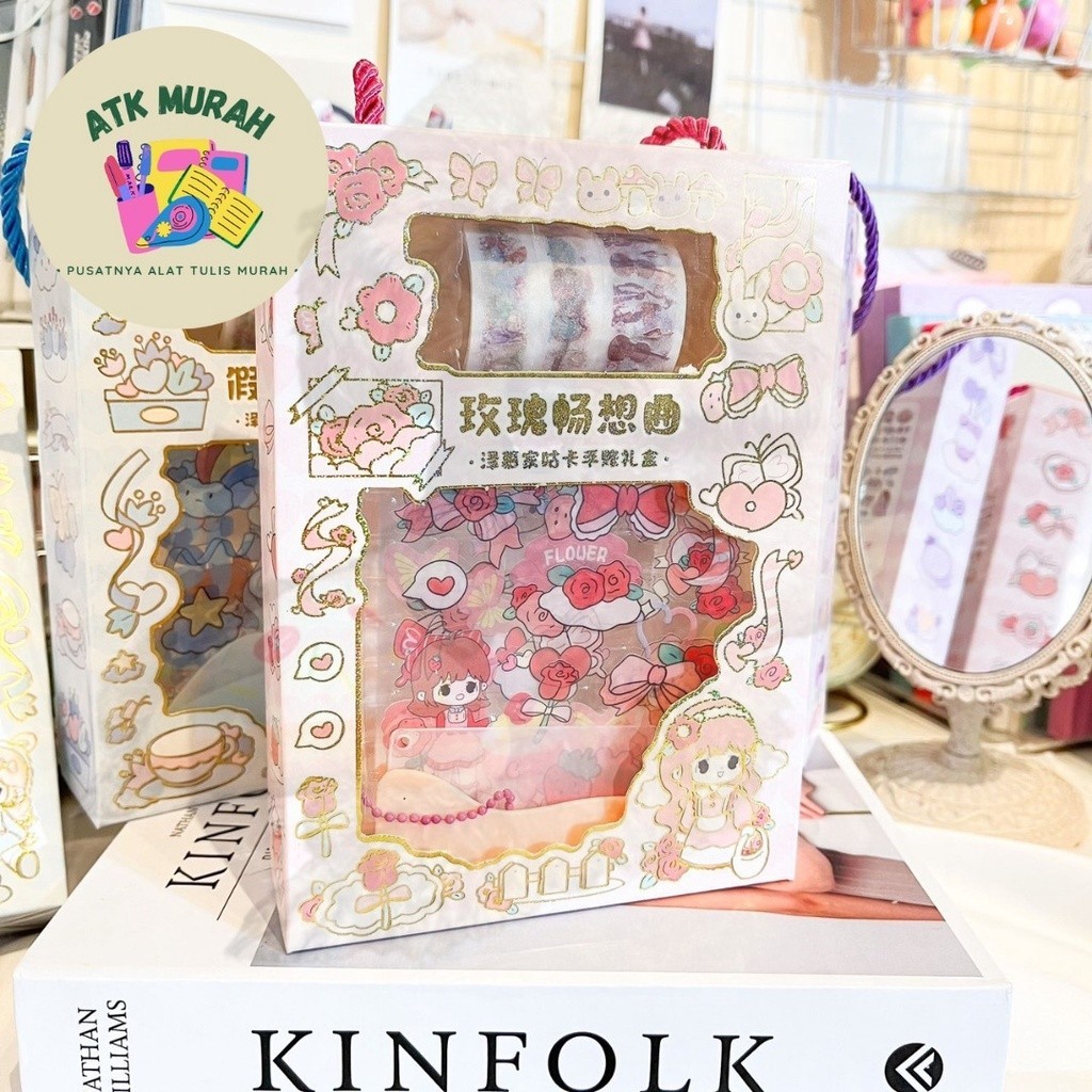 

STIKER JBE-SCV BOX STIKER DAN WASHI TAPE LUCU IMUT BAGUS TERMURAH COD SOUVERNIR KADO UNIK