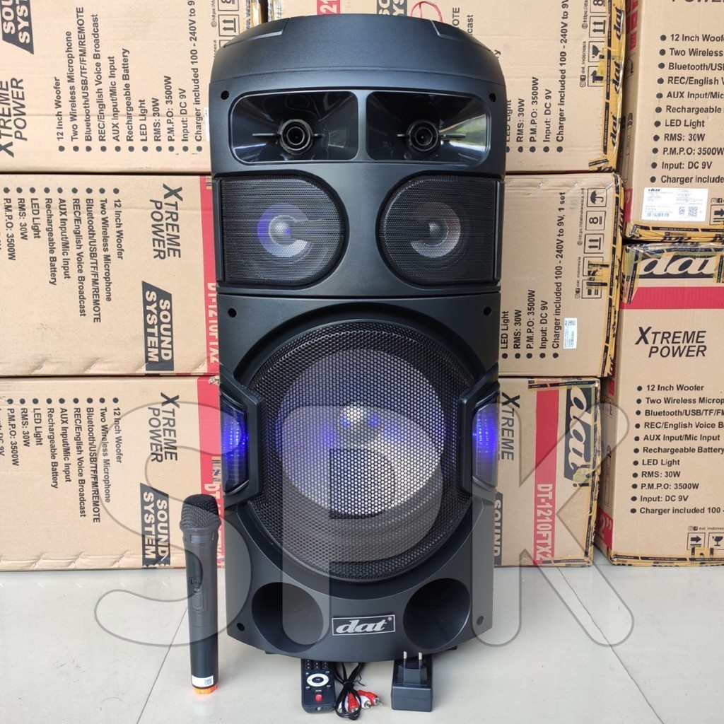 Speaker DAT 12 inch DT 1206 Bluetooth Original