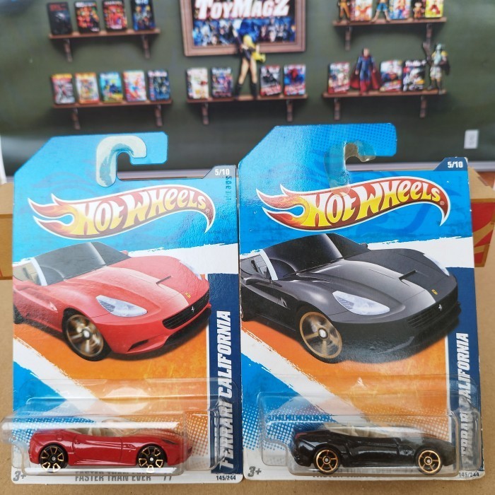 Hot Wheels Ferrari Collection Ferarri California Diecast Ferarri 1/64