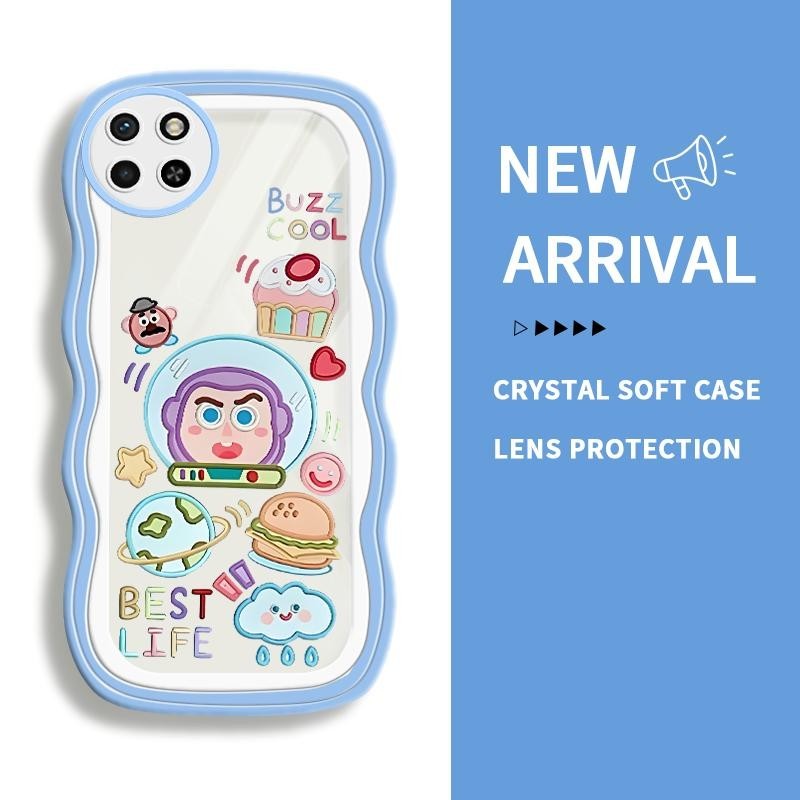 Softcase For Itel S23 Lembut Silikon Full Cover Cartoon Buzz Lightyear Soft Case