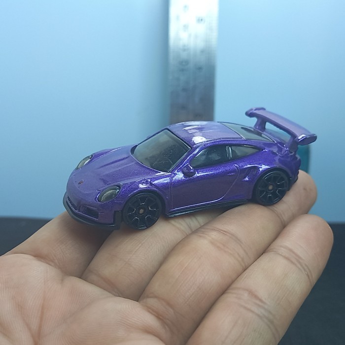 Hotwheels Hot Wheels Porsche 911 GT3 RS Metalic Purple Ungu (Second) -SK89