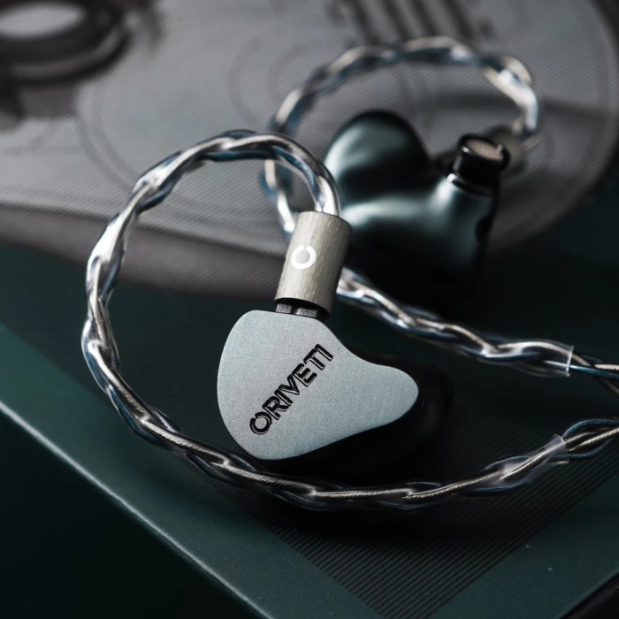 ORIVETI OD200 Exclusive Be-Coated 9.8mm Dynamic Driver HiFi IEMs CNC
