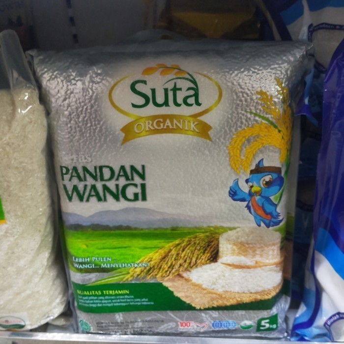 

beras pandan wangi organik suta organic rice 5kg