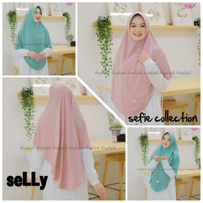 TERMURAH hijab instan SELLY JUMBO ori AREY