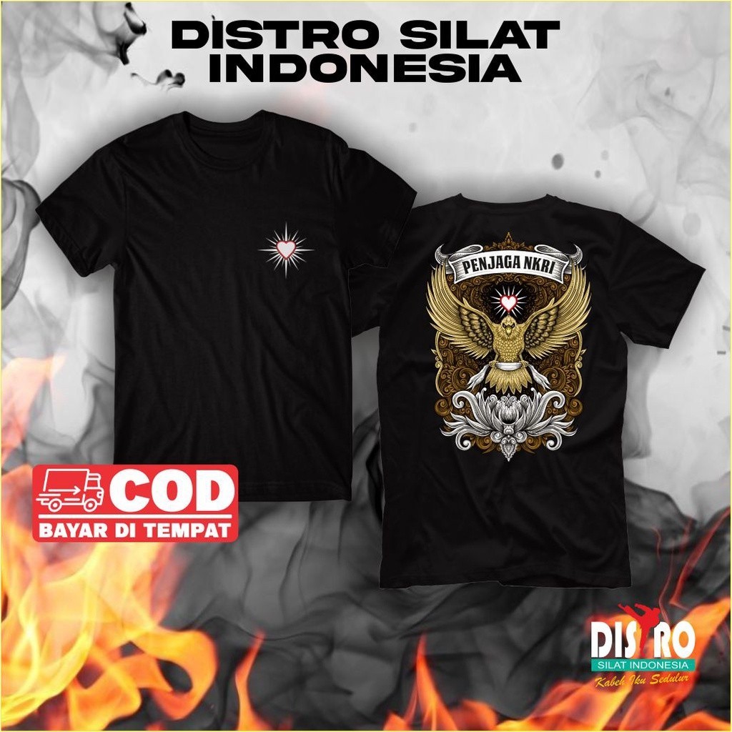 Kaos PSHT TERATE Desain GARUDA PEMBELA NKRI Distro Quality