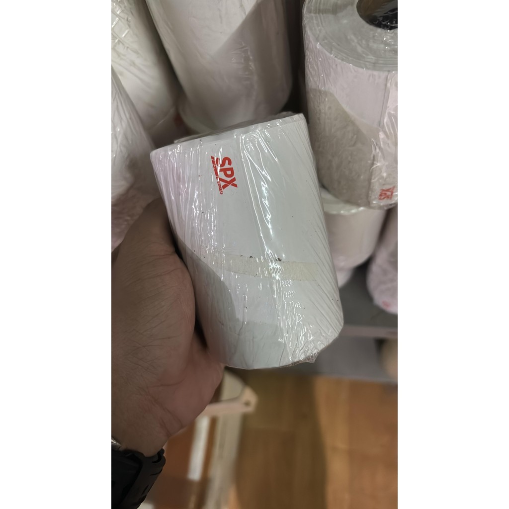 

STICKY LABEL - KERTAS PRINT RESI - KERTAS THERMAL 100x120 - 250/Roll