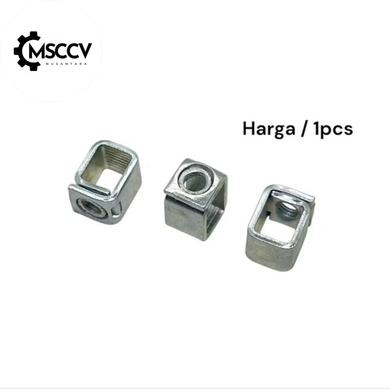 NUTS M6 MUR BAUT 10 KOTAK MUR KARBULATOR MUR PENAHAN BAUT ORIGINAL