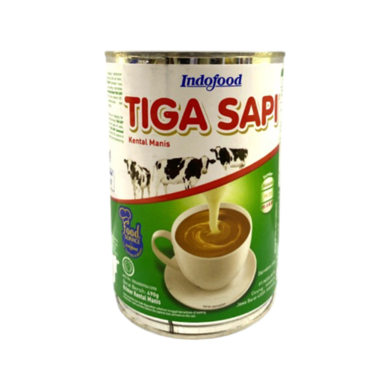 

Tiga Sapi Susu Kental Manis 490gr