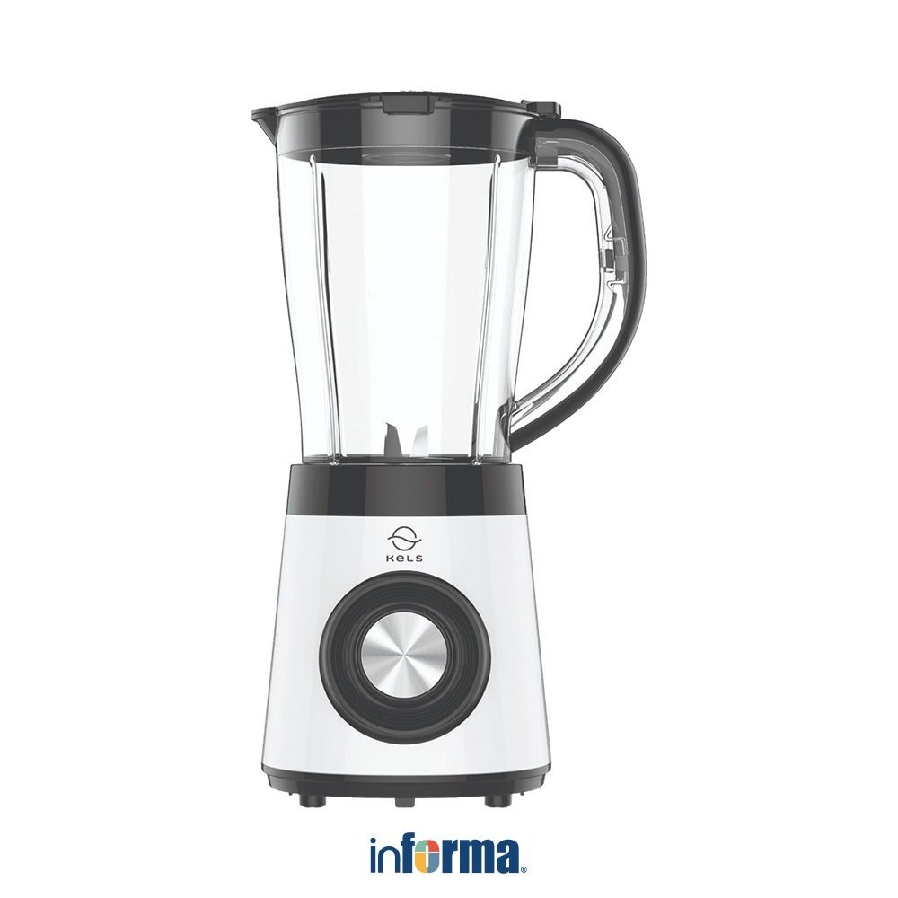 Informa Kels 1.5 ltr Davon Multi Blender 600 Watt - Hitam/Putih Mesin Juice Maker Food Grade Penghal