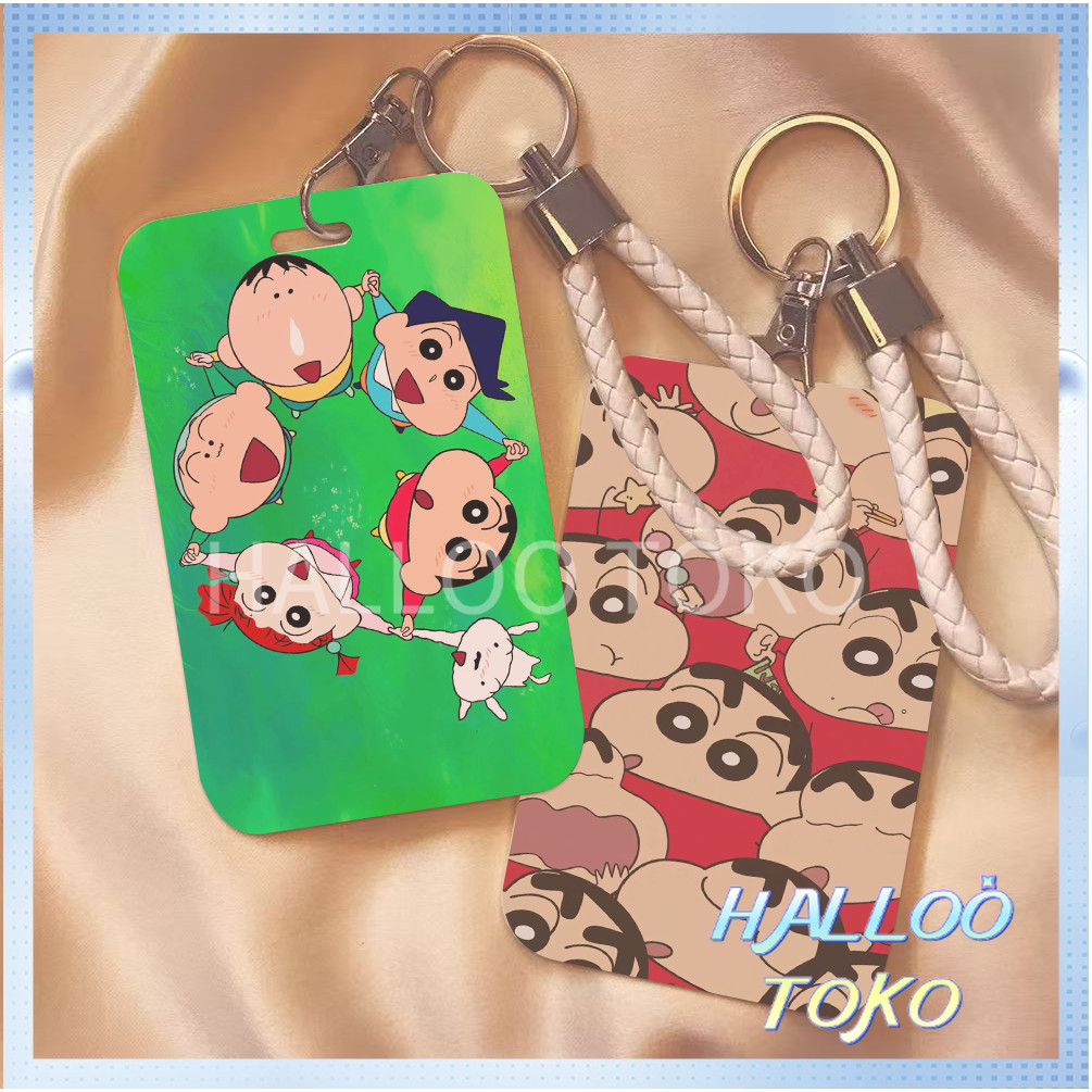 

ID CARD HOLDER MOTIF KAWAII TEMPAT KARTU PHOTOCARD PHOTO CARD Pelindung + Tali,Lucu si Xiaoxin memenuhi layar