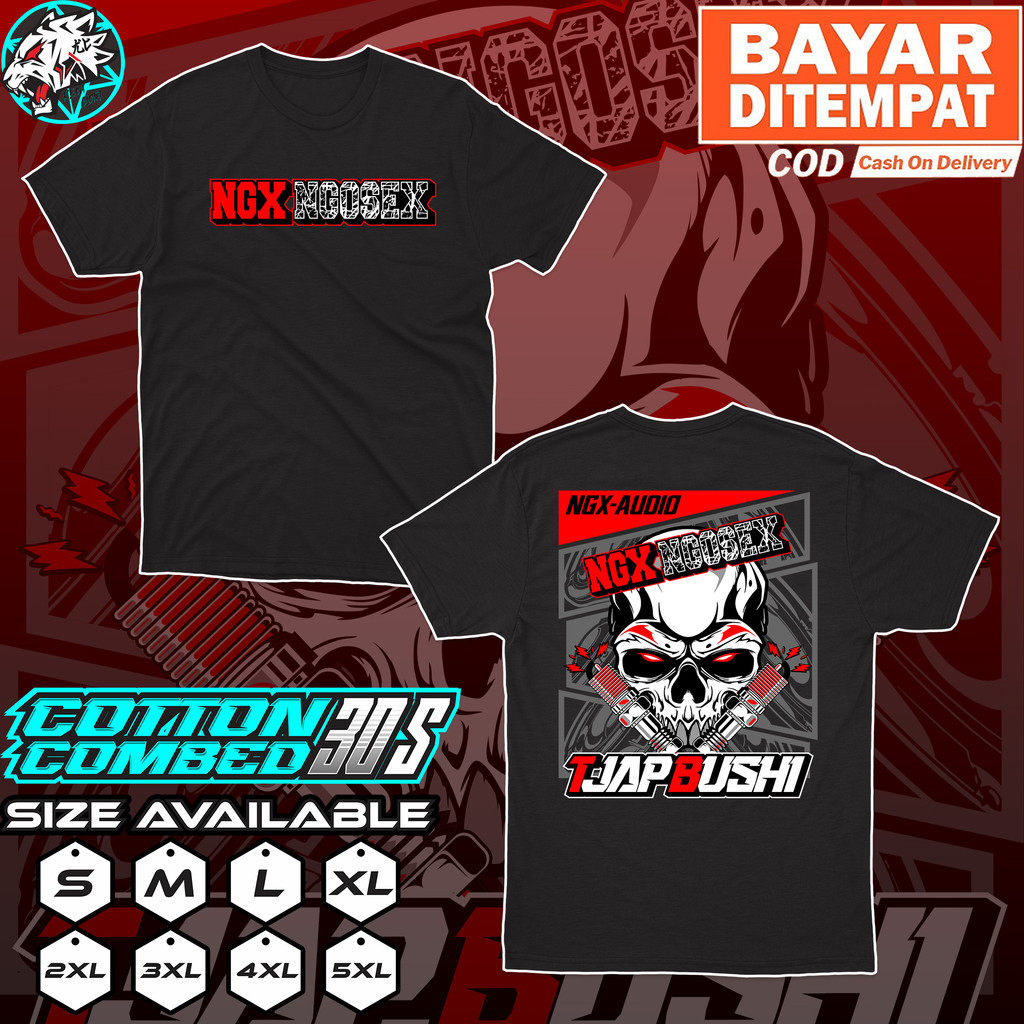 Kaos NGX NGOSEK Tjap Busi 2024 Baju NGX Nanda Audio Terbaru