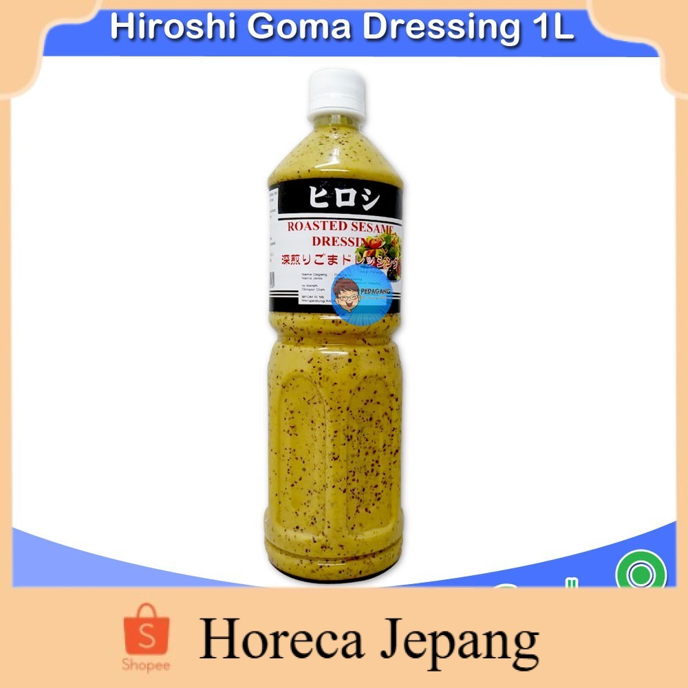 

Hiroshi Goma Dressing 1L | Sesame Dressing | Saus Wijen