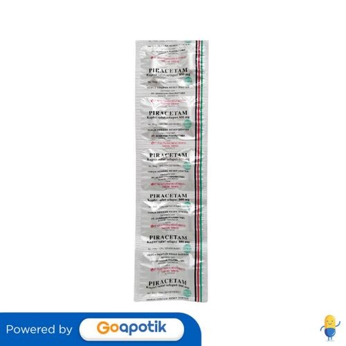 Piracetam Nulab 800 Mg Strip 10 Kaplet