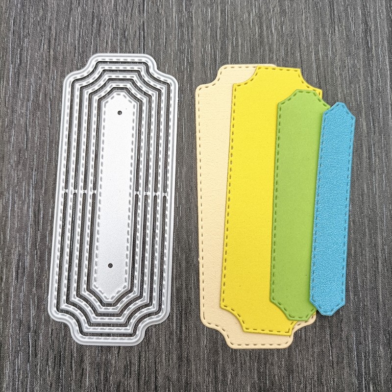 

Tag Metal Cutting Dies Stencil DIY Scrapbooking Album Paper Card Template Mold Embossing Craft Decoration
