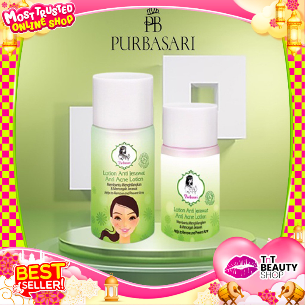 Purbasari Lotion Anti Jerawat | Anti Acne Lotion | Obat Jerawat | TnT  Beauty Shop