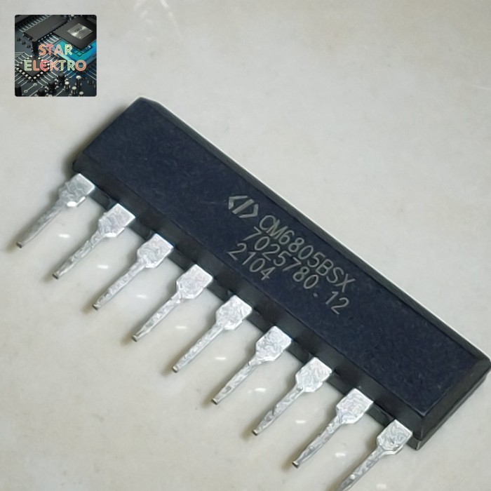 DnG27 CM6805BSX Sip-9 CM6805 IC Sisir CM 6805 CMOS 8-Bit Micro Controller