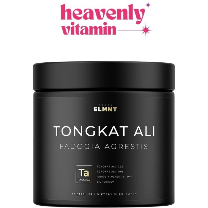 TERRA ELMNT Tongkat Ali Fadogia Agrestis 228,000mg for Men-90 Capsules 0503