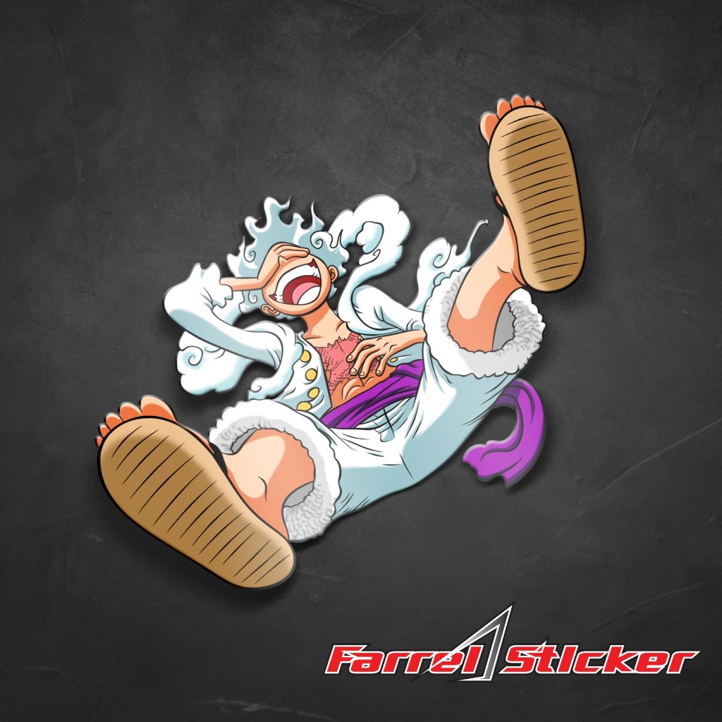 

Sticker One Piece Monkey D Luffy Gear 5