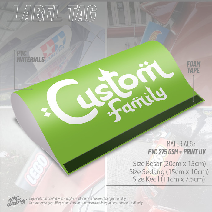 

Label Tag KELUARGA CUSTOM FAMILY Variasi Penutup Pintu Bagasi Hiasan Stiker Lego Mobil dan Motor