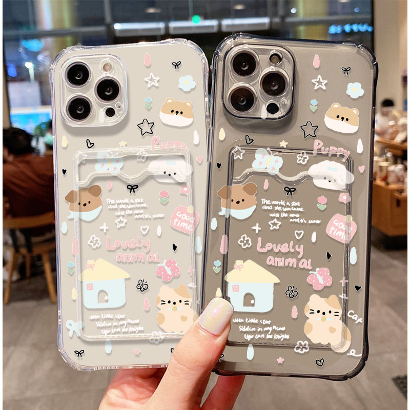 SoftCase ATM ID Card Cute paster Casing For Realme Note 60 60x 50 Narzo N63 N61 10 N53 50A 50i Prime