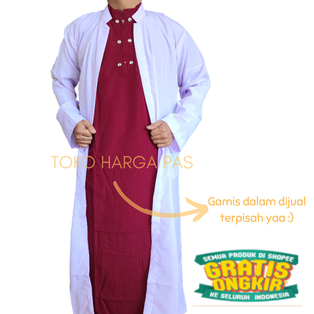 GAMIS LUARAN PRIA TERBARU-GROSIR JUBAH GAMIS LUARAN MURAH-GAMIS JUBAH LUARAN PRIA MURAH/ Mewah