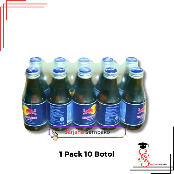 

Kratingdaeng Energy Drink 150 ML - 1 Pack 10 Botol