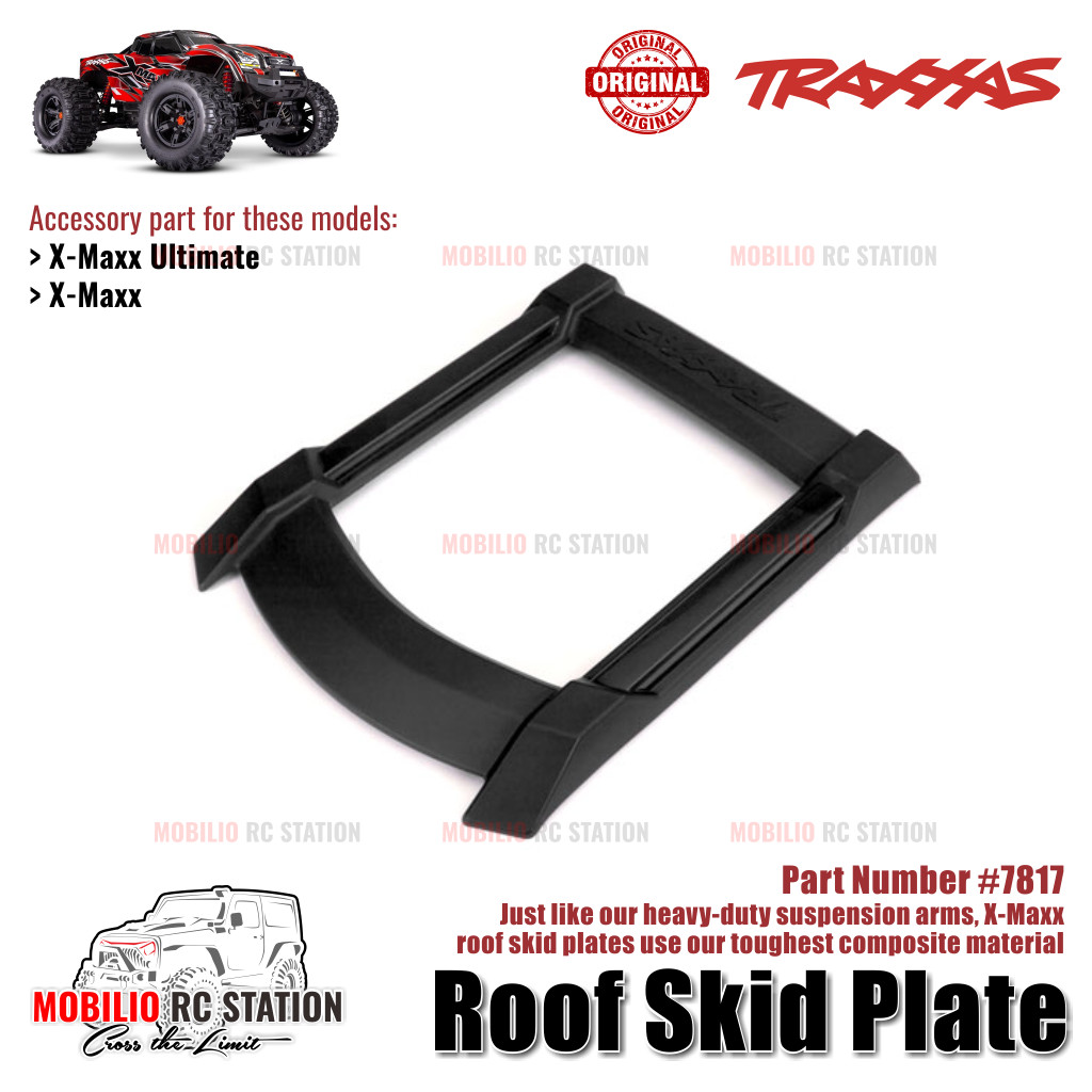 Traxxas Part #7817 Roof Skid Plate for RC X-Maxx Monster Truck